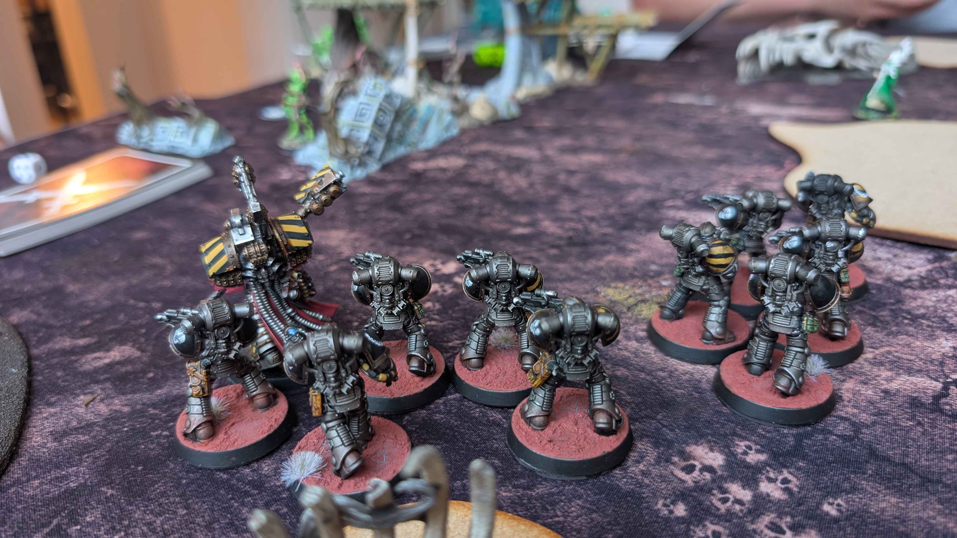 Battle in progress