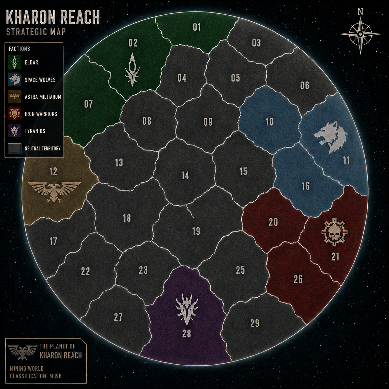 Campaign map end of June