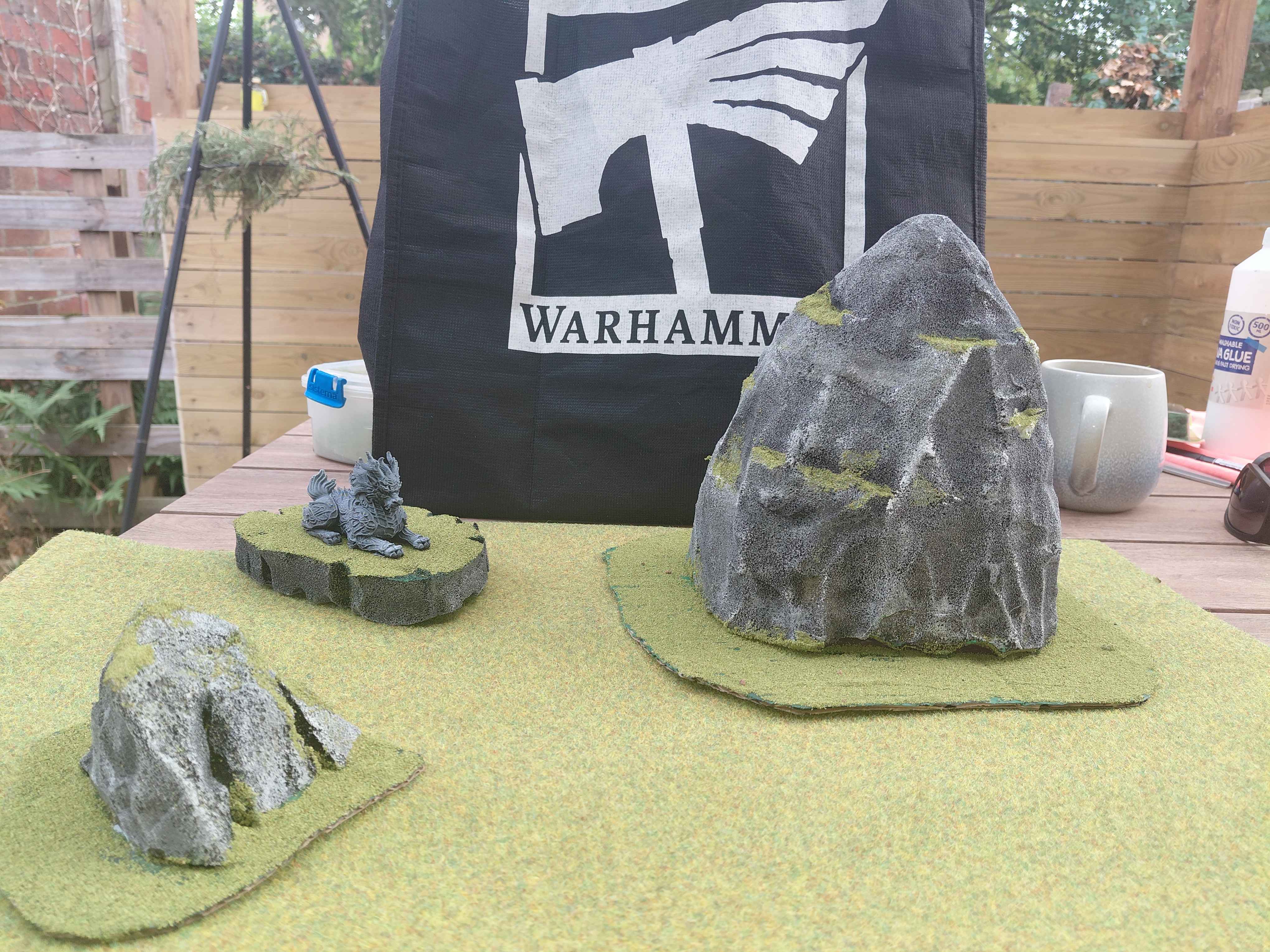 Grand Cathay terrain progress