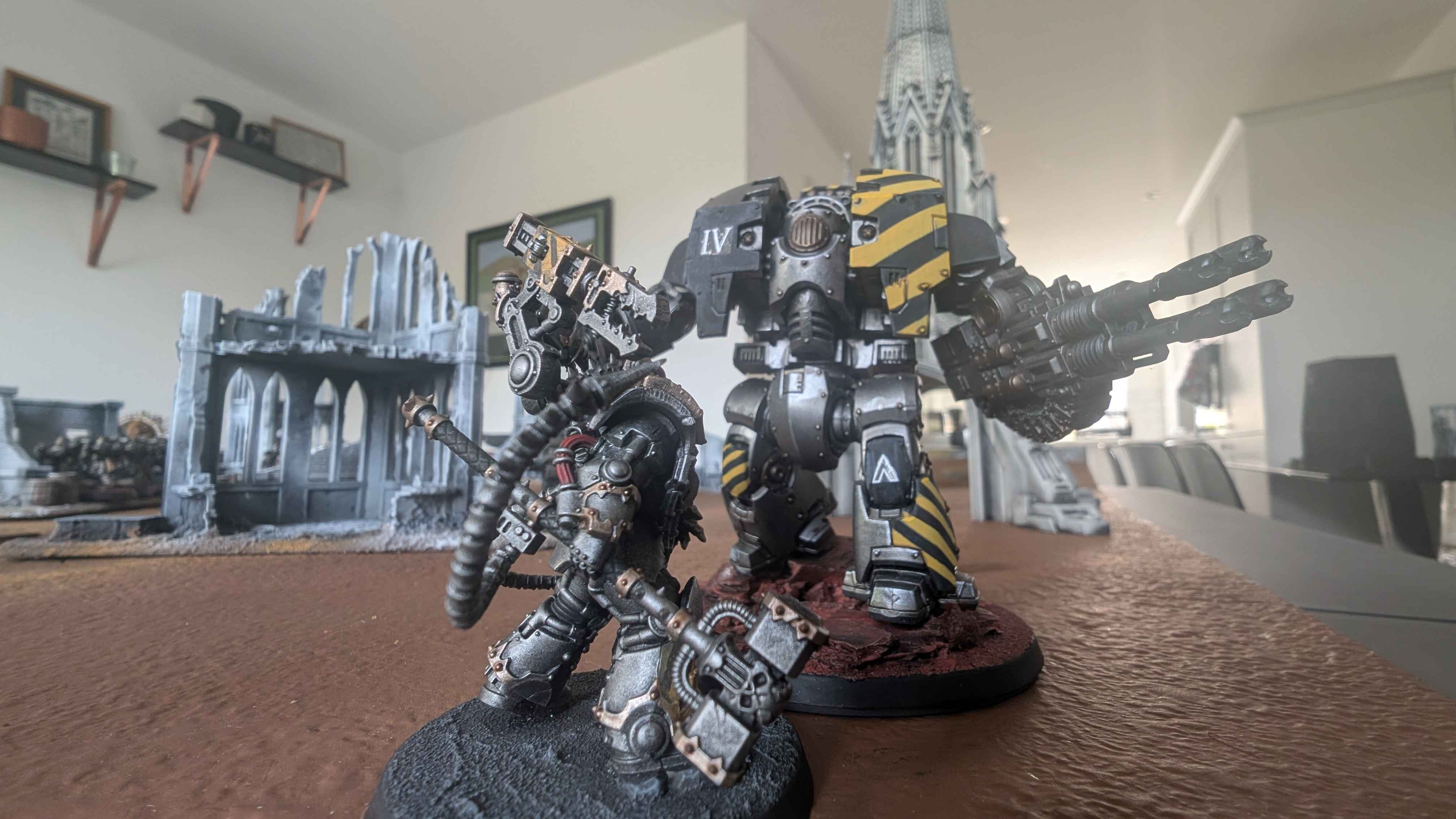 Kravek Morne's Dreadnought rampages through enemy lines