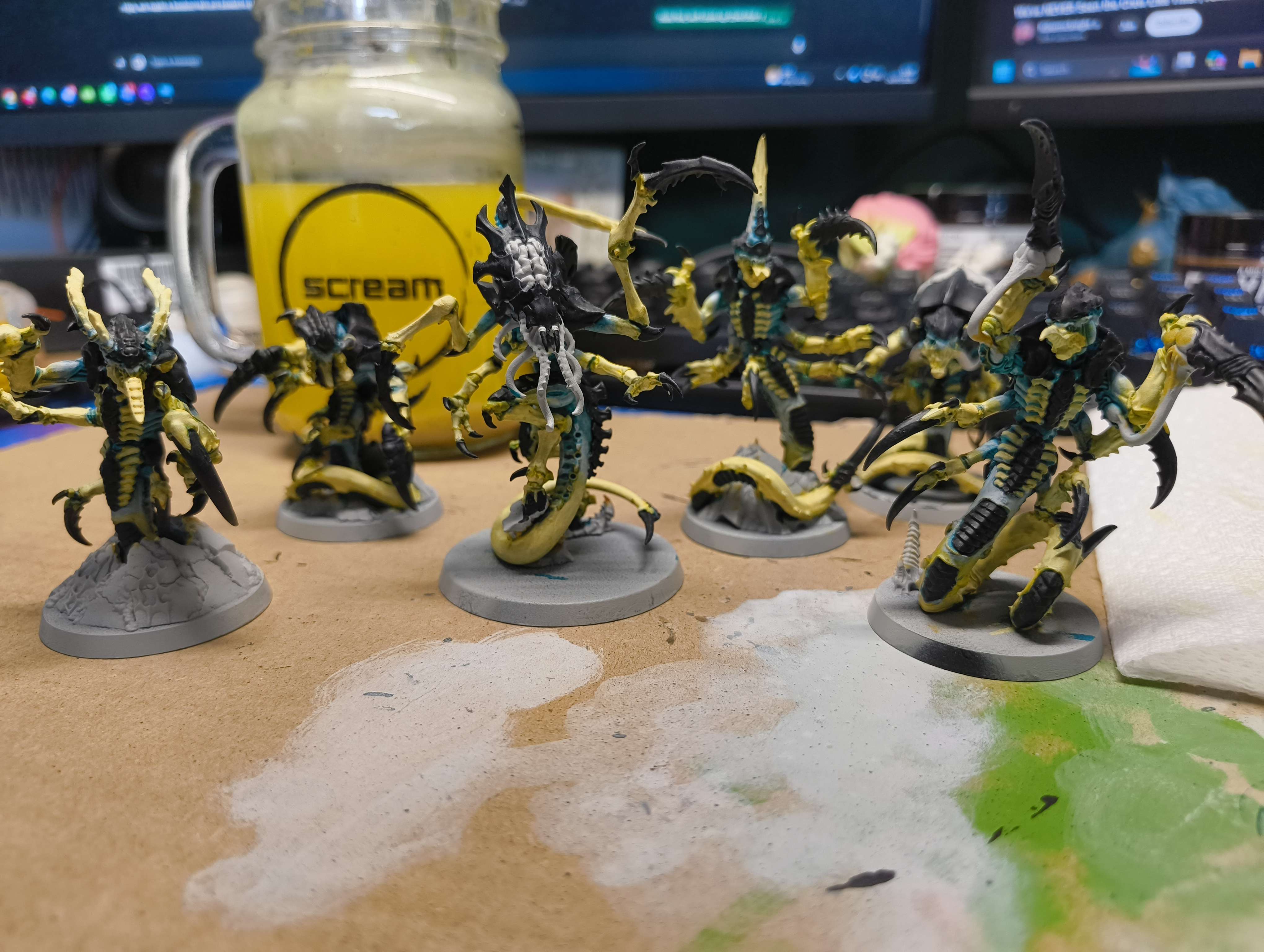 More paint progress