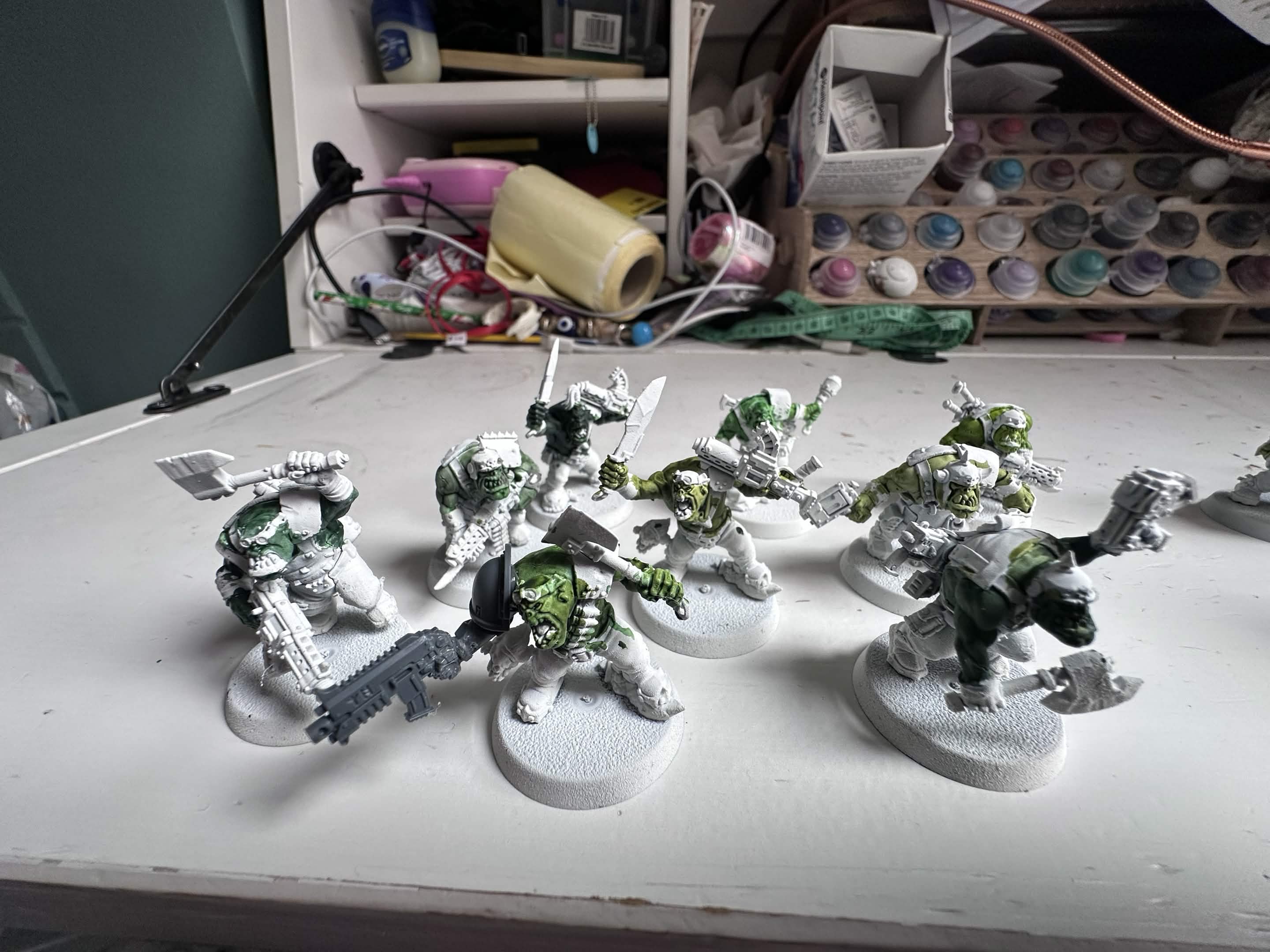 WIP miniatures